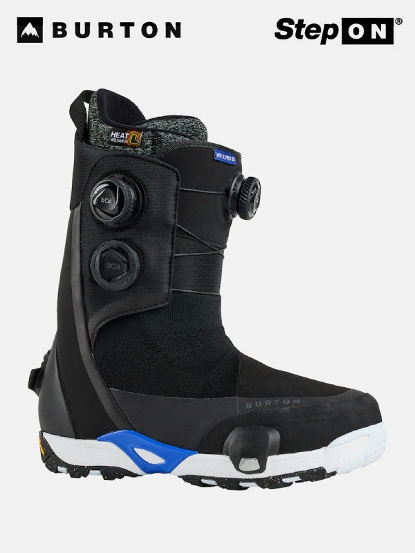 25/26モデル Men's Waverange X Pro Step On Wide Snowboard Boots #BLACK [304791]｜BURTON