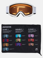 25/26モデル Helix 2.0 Goggles Non-Mirror #WHITE/AMBER [185291]｜ANON
