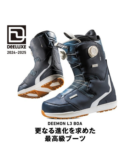 24/25モデル DEEMON L3 BOA S4 #NIGHT RUNNER [572326-1000/9634]｜DEELUXE