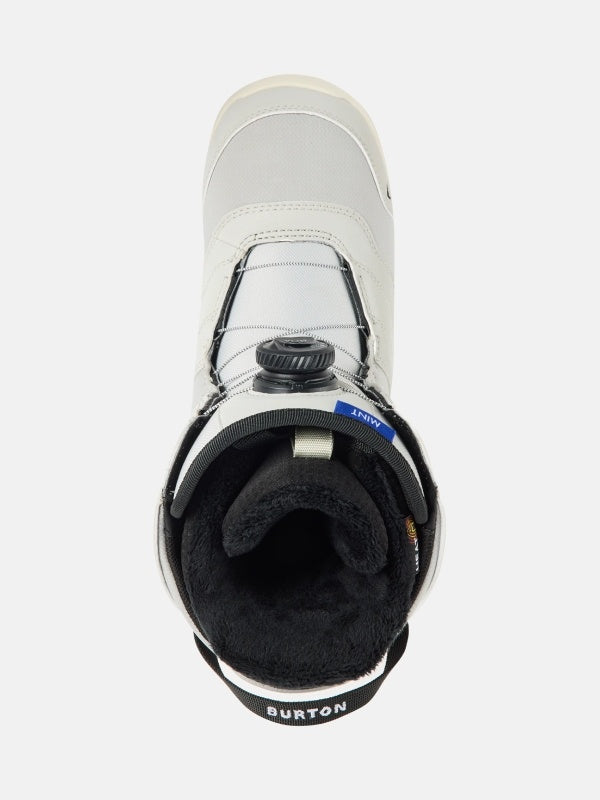 25/26モデル Women's Mint BOA Wide Snowboard Boots #GRAY CLOUD [131771]｜BURTON