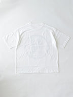 N ロゴ 5.6オンス ビッグシルエット Ｔ #WHITE｜NUT-BUTTER