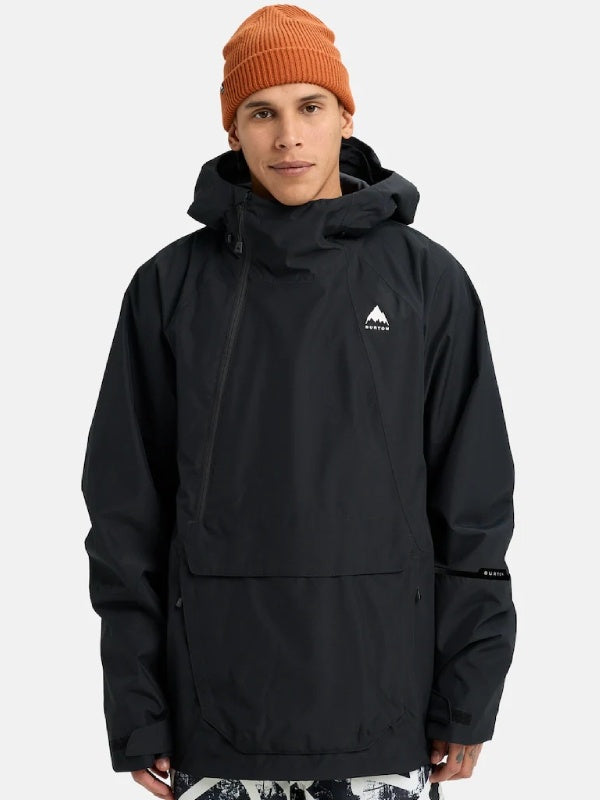 25/26モデル Men's Reserve 2L Relaxed Anorak Jacket #TRUE BLACK [302591]｜BURTON