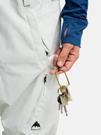 25/26モデル Men's Reserve 2L Relaxed Bib Pants #GRAY CLOUD [302691]｜BURTON