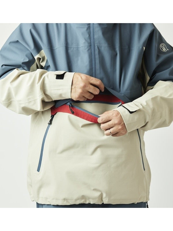 24/25モデル SMOKE ANORAK #BEIGE｜unfudge outerwear