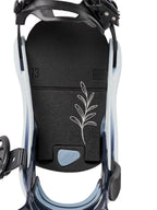 【Women】26/27モデル Women's Lexa X Re:Flex Snowboard Bindings #CYANOTYPE FLORAL/WHITE [222311]｜BURTON