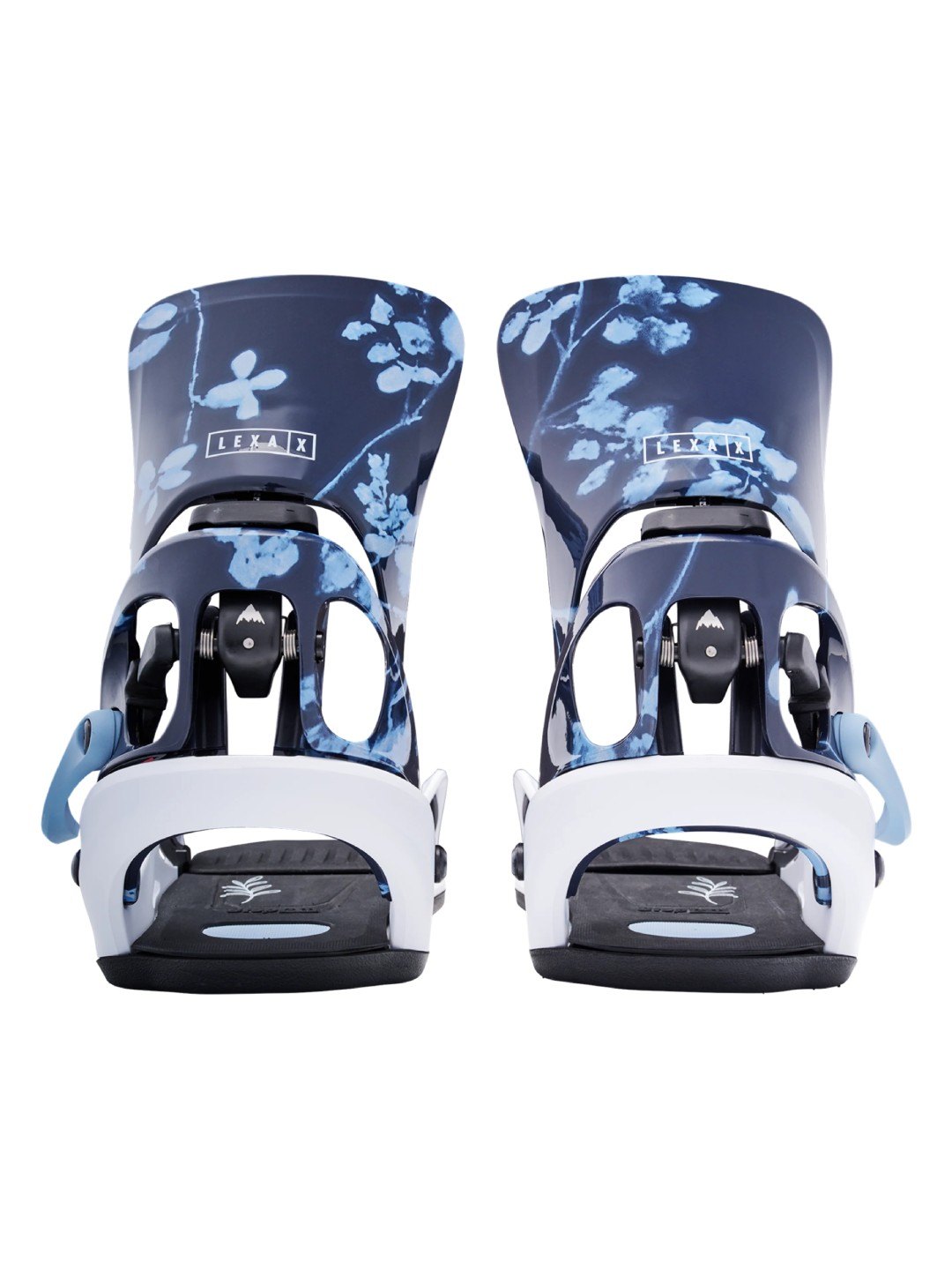 【Women】26/27モデル Women's Step On Lexa X Snowboard Bindings #CYANOTYPE FLORAL/WHITE [307941]｜BURTON
