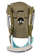 【Men】26/27モデル Men's Step On Genesis EST Snowboard Bindings #WHITE/DRIED MOSS [243761]｜BURTON