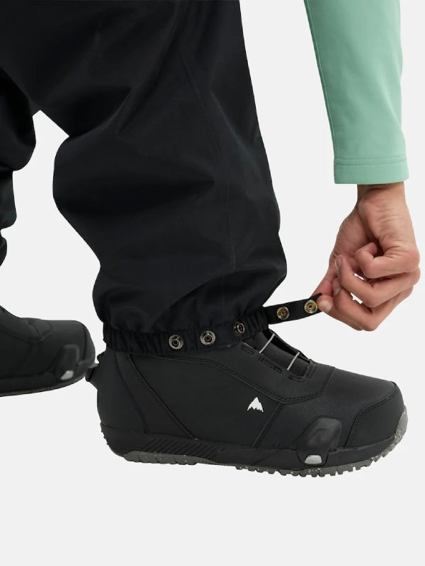 25/26モデル Men's Reserve 2L Relaxed Bib Pants #TRUE BLACK [302691]｜BURTON