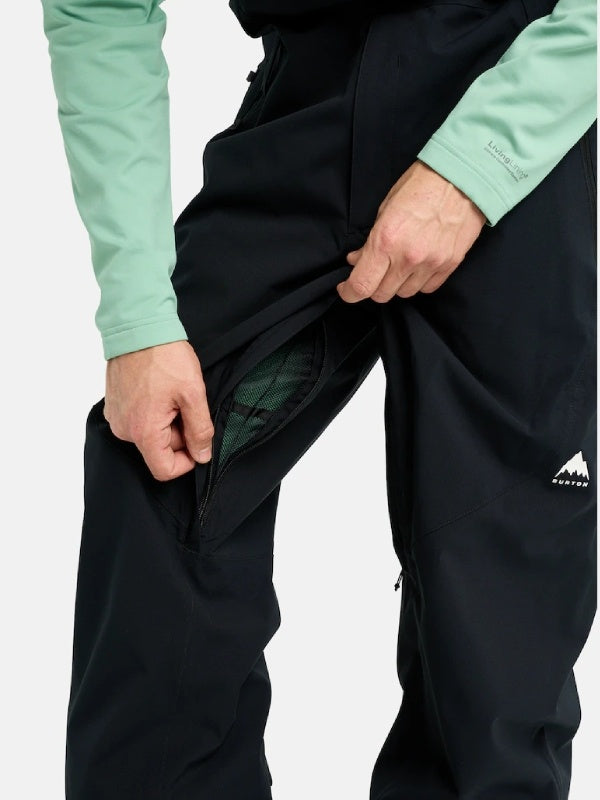 25/26モデル Men's Reserve 2L Bib Pants #TRUE BLACK [302651]｜BURTON