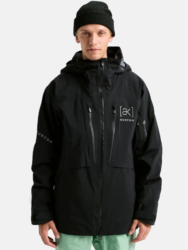 25/26モデル Men's [ak] Hover GORE‑TEX C-Knit 3L Stretch Jacket #TRUE BLACK [100131]｜BURTON