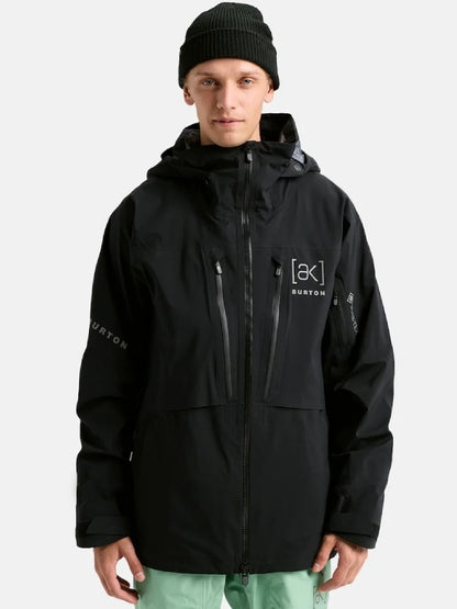 25/26モデル Men's [ak] Hover GORE‑TEX C-Knit 3L Stretch Jacket #TRUE BLACK [100131]｜BURTON