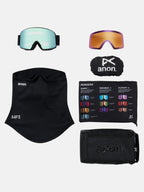 25/26モデル M6 Goggles + Bonus Lens + MFI Face Mask #Black/Perceive Variable Blue [305461]｜ANON