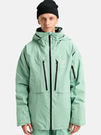 25/26モデル Men's [ak] Hover GORE‑TEX C-Knit 3L Jacket #SOFT SAGE [100131]｜BURTON