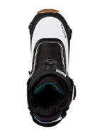 【Women】26/27モデル Women's Waverange Plus Step On Snowboard Boots Wide #BLACK/WHITE [307881]｜BURTON