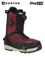 【Men】26/27モデル Men's Waverange Plus Step On Snowboard Boots Wide #RUM RAISIN [307861]｜BURTON
