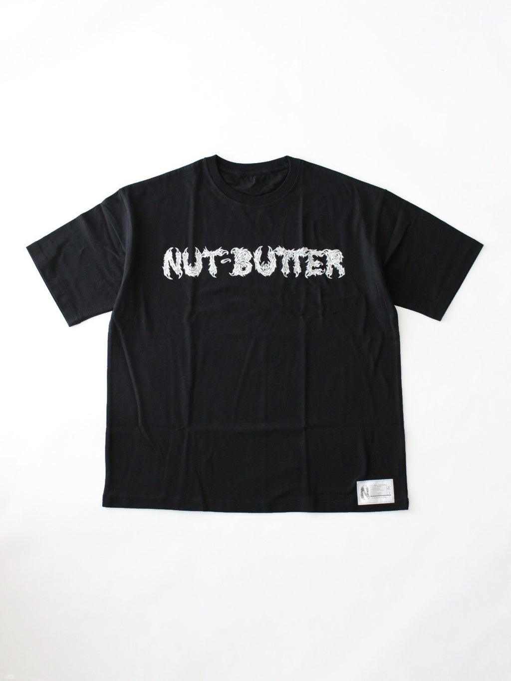 NUT-BUTTER 5.6オンス ビッグシルエット Ｔ #BLACK｜NUT-BUTTER