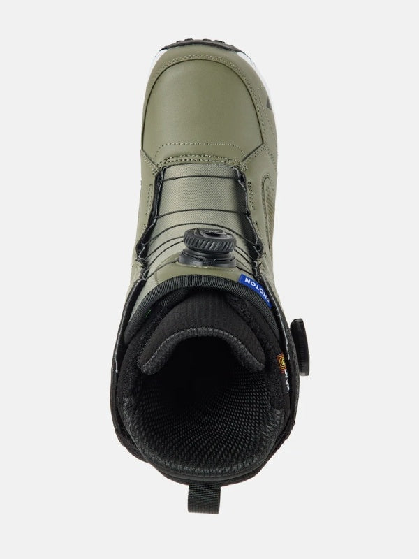 25/26モデル Men's Photon BOA Wide Snowboard Boots #FOREST MOSS [150861]｜BURTON