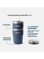 16 oz STACKABLE CUP #STAINLESS [21071503908]｜YETI