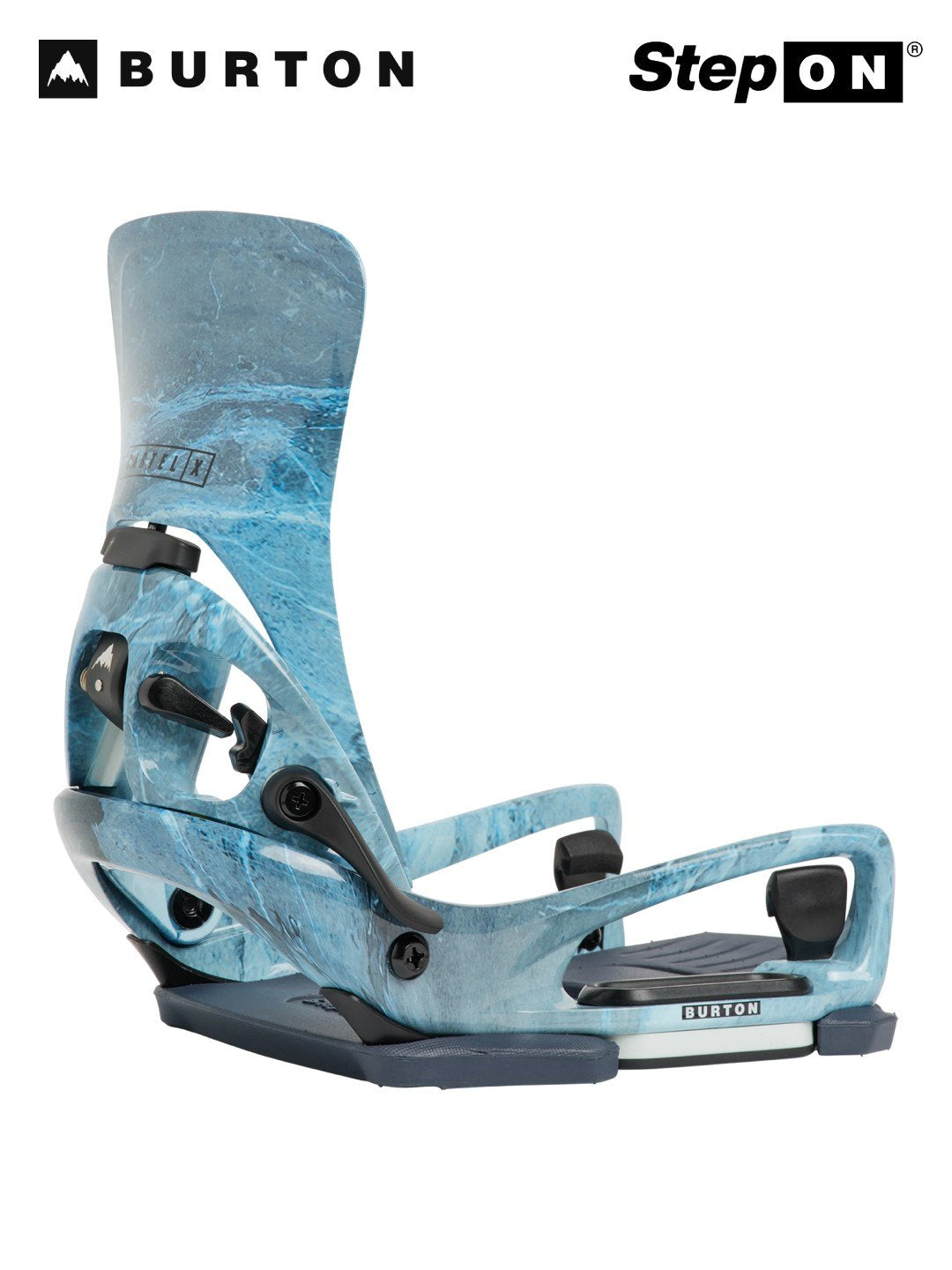【Men】26/27モデル Men's Step On Cartel X EST Snowboard Bindings #MARBLED STONE [303041]｜BURTON