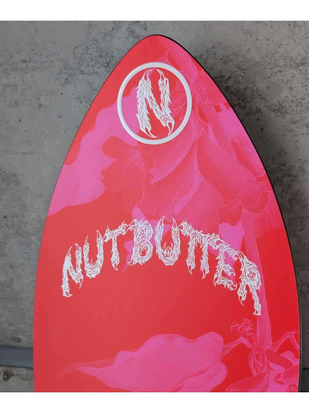 サークルロゴ 転写ステッカー #WHITE｜NUT-BUTTER