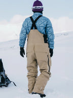 24/25モデル Men's Burton [ak] Freebird GORE-TEX 3L Stretch Bib Pants #Summit Taupe [100241]｜BURTON