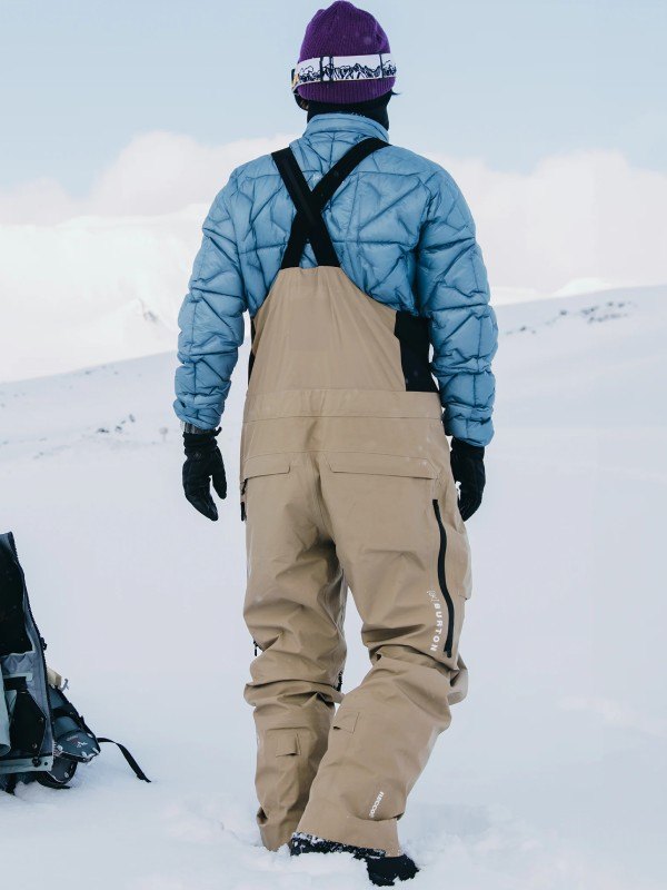 24/25モデル Men's Burton [ak] Freebird GORE-TEX 3L Stretch Bib Pants #Summit Taupe [100241]｜BURTON