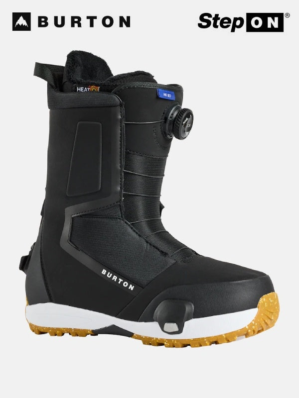 25/26モデル Men's Highshot Step On Wide Snowboard Boots #BLACK [302951]｜BURTON