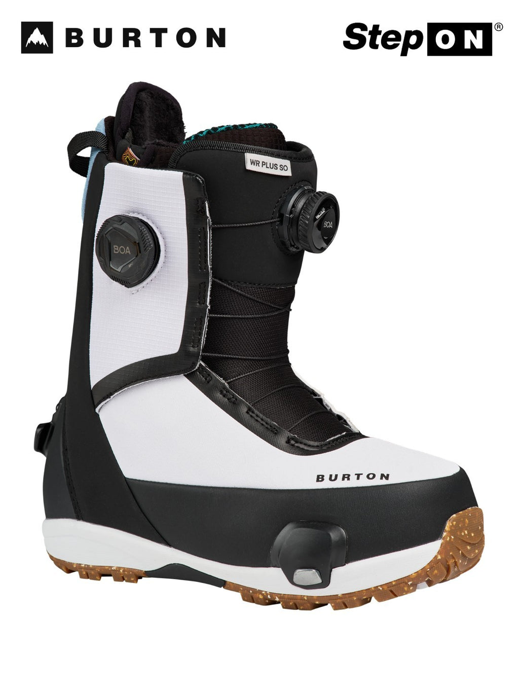 【Women】26/27モデル Women's Waverange Plus Step On Snowboard Boots Wide #BLACK/WHITE [307881]｜BURTON
