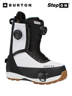 【Women】26/27モデル Women's Waverange Plus Step On Snowboard Boots Wide #BLACK/WHITE [307881]｜BURTON