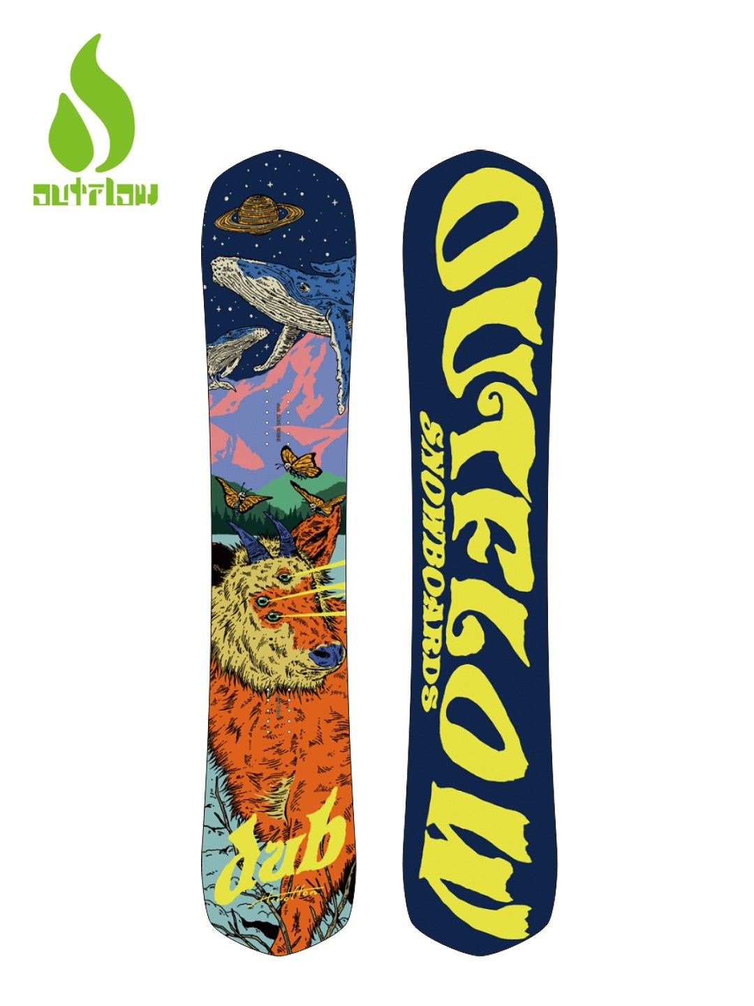 25/26モデル dub 535 WIDE [OF-535W] 【大型商品】｜OUT FLOW