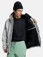 25/26モデル Men's [ak] Cyclic GORE‑TEX 2L Jacket #GRAY CLOUD [100021]｜BURTON