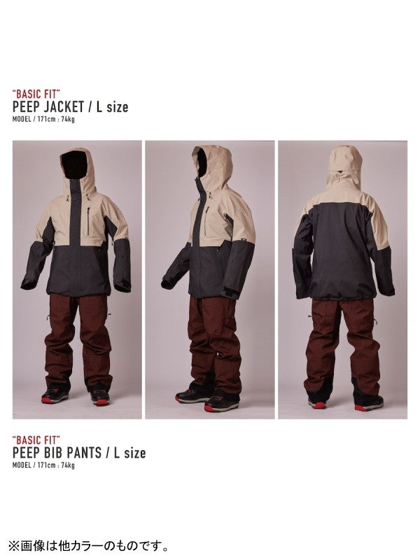 24/25モデル PEEP JACKET #CHARCOAL｜unfudge outerwear