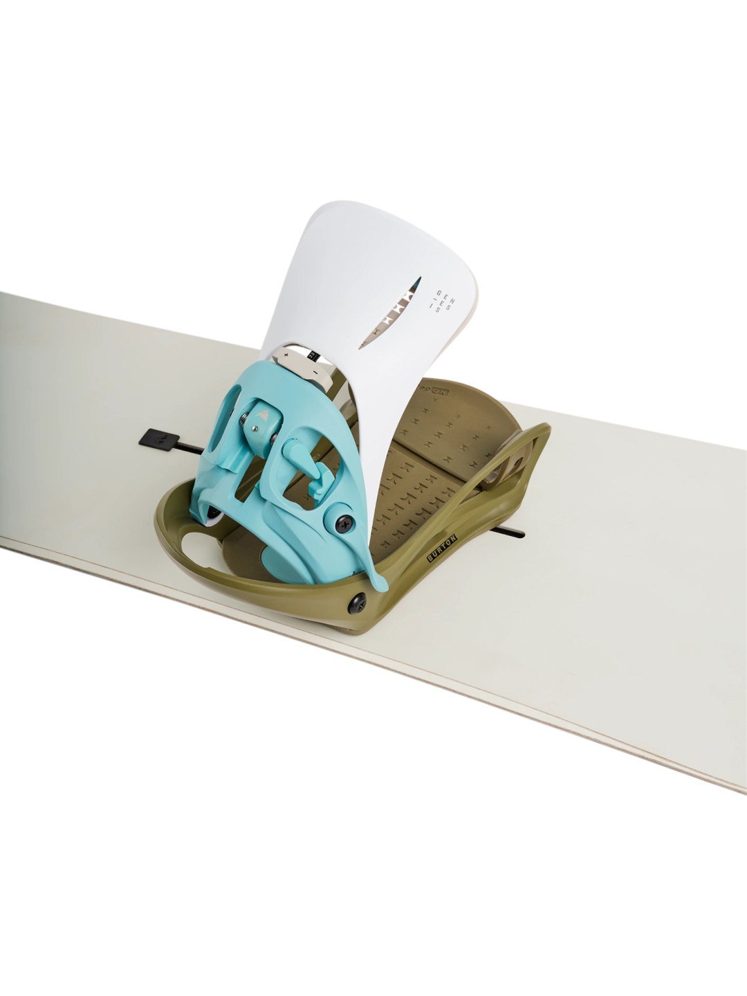 【Men】26/27モデル Men's Step On Genesis Re:Flex Snowboard Bindings #WHITE/DRIED MOSS [229601]｜BURTON