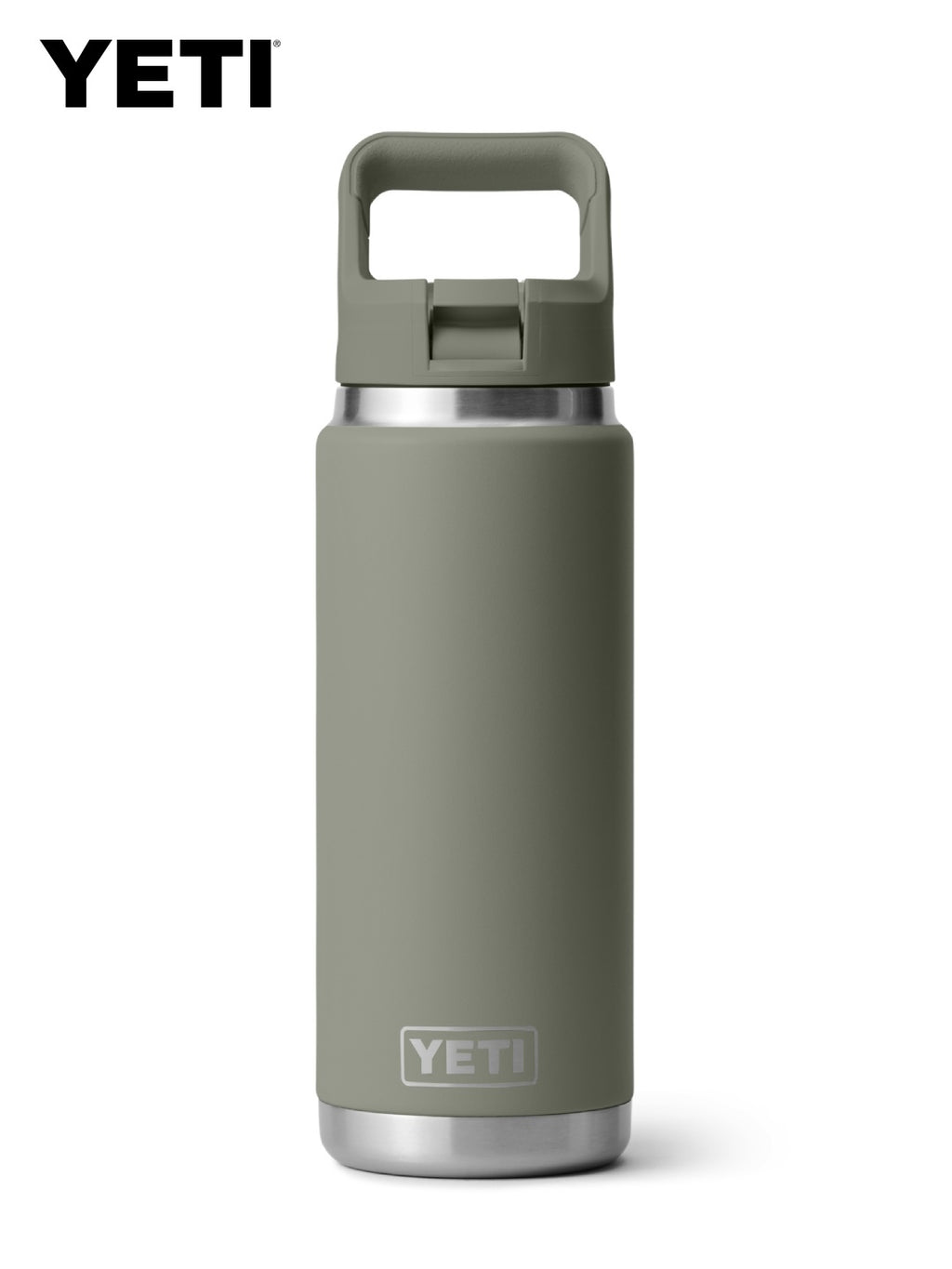 26oz WATER BOTTLE WITH STRAW CAP #PAMPA LIGHT GREEN [21071508801]｜YETI
