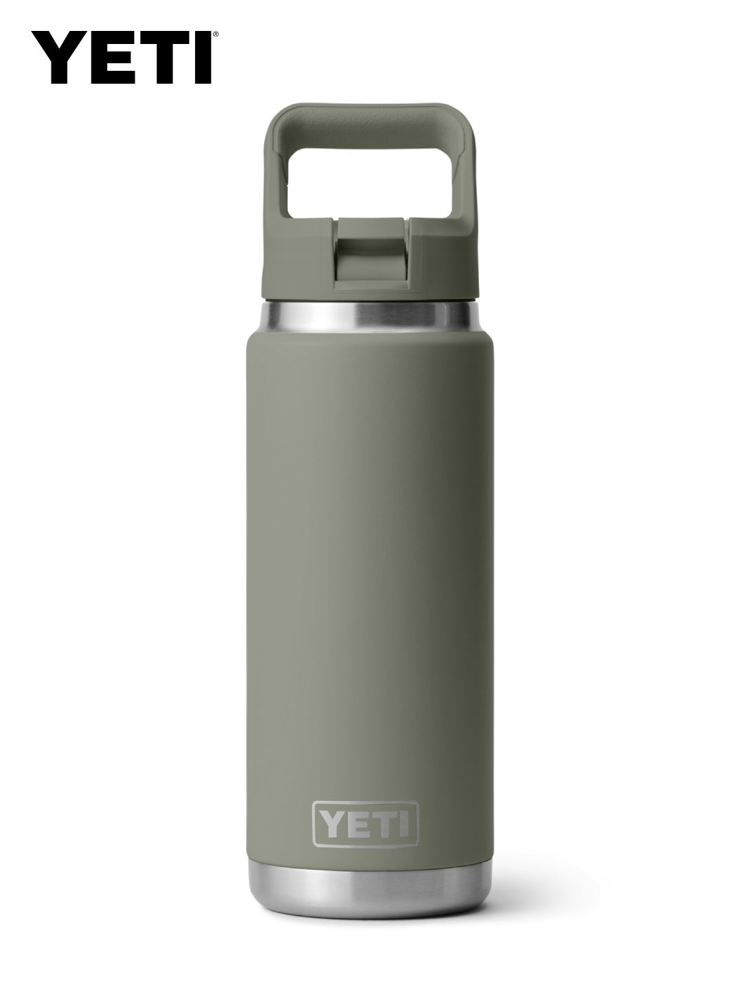26oz WATER BOTTLE WITH STRAW CAP #PAMPA LIGHT GREEN [21071508801]｜YETI