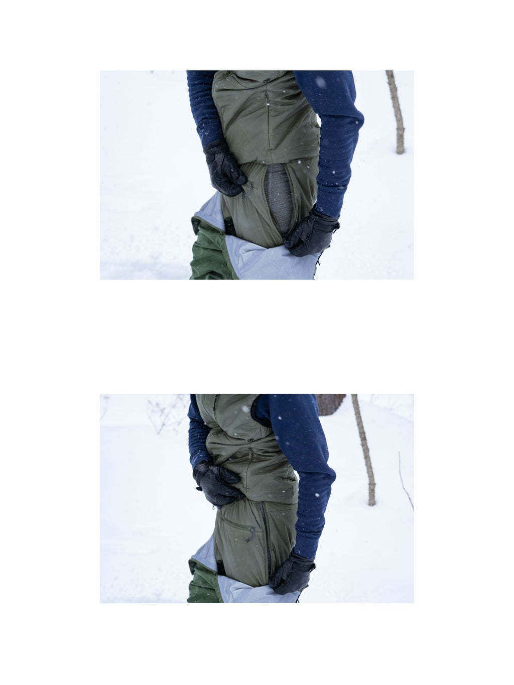 25/26モデル INSULATION HALF ZIP PANTS #STONE GRAY [PRM-26445]｜P.RHYTHM