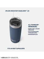 10 oz TUMBLER #STAINLESS [21071015000]｜YETI