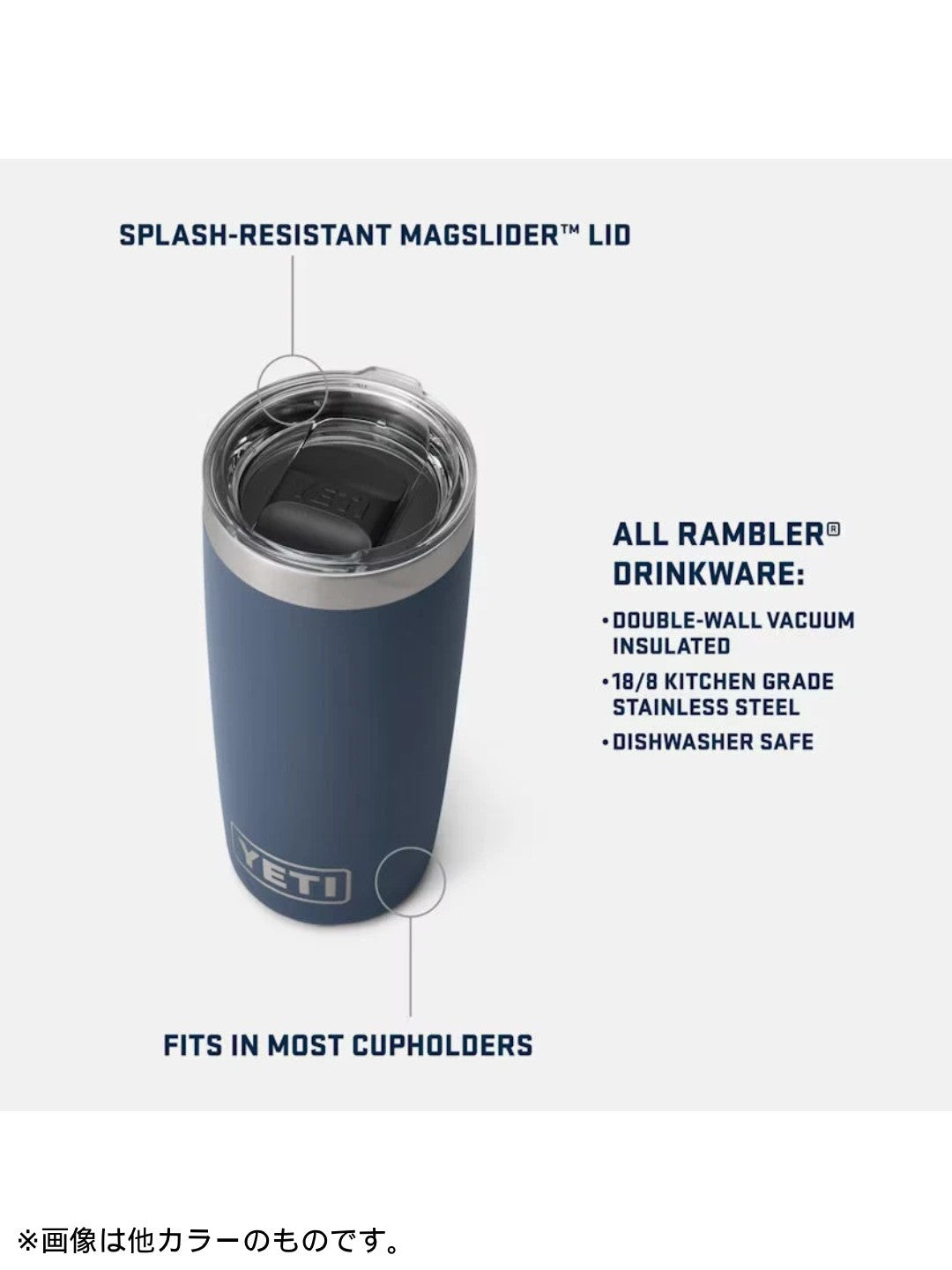 10 oz TUMBLER #STAINLESS [21071015000]｜YETI