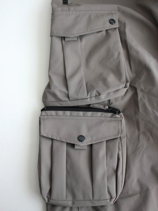 24/25モデル 777 RAY BIB PANT #GRAY｜NOMADIK