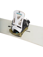 【Men】26/27モデル Men's Genesis Re:Flex Snowboard Bindings #WHITE/DRIED MOSS [105471]｜BURTON