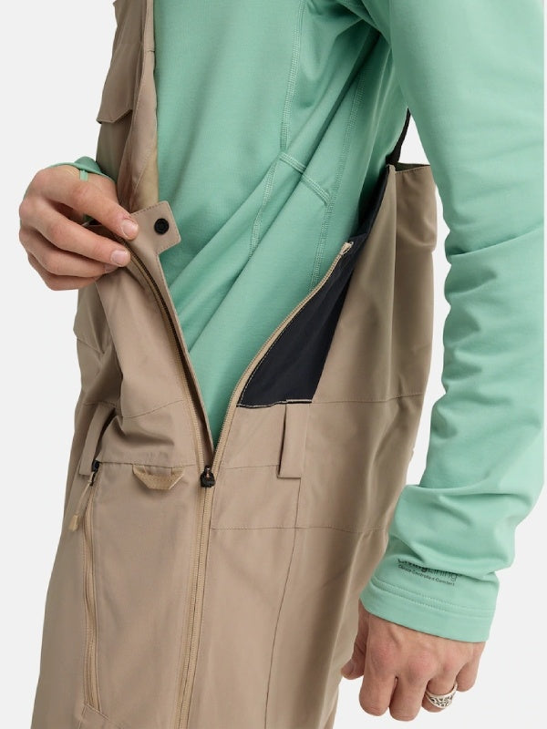 25/26モデル Men's Reserve 2L Bib Pants #SUMMIT TAUPE [302651]｜BURTON