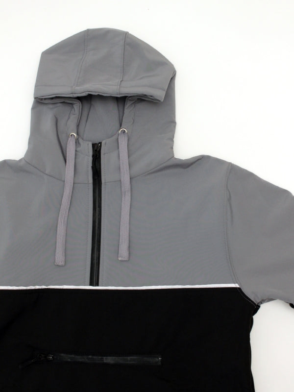 22/23モデル PANEL JACKET #GREY/BLK｜FYVE