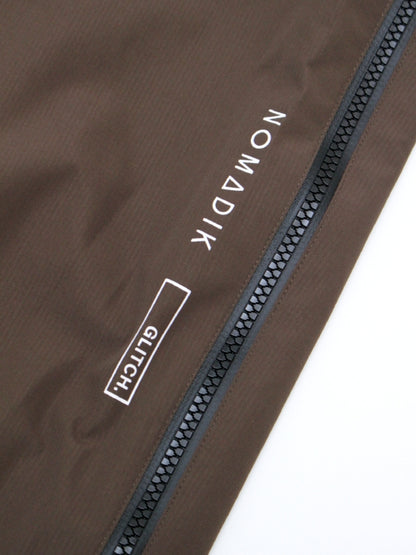 23/24モデル GLITCH BIB PNT #BROWN｜NOMADIK