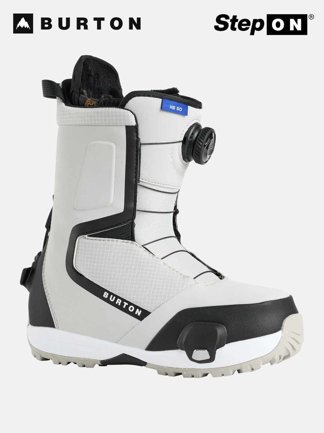 25/26モデル Women's Highshot Step On Wide Snowboard Boots #GRAY CLOUD [303011]｜BURTON