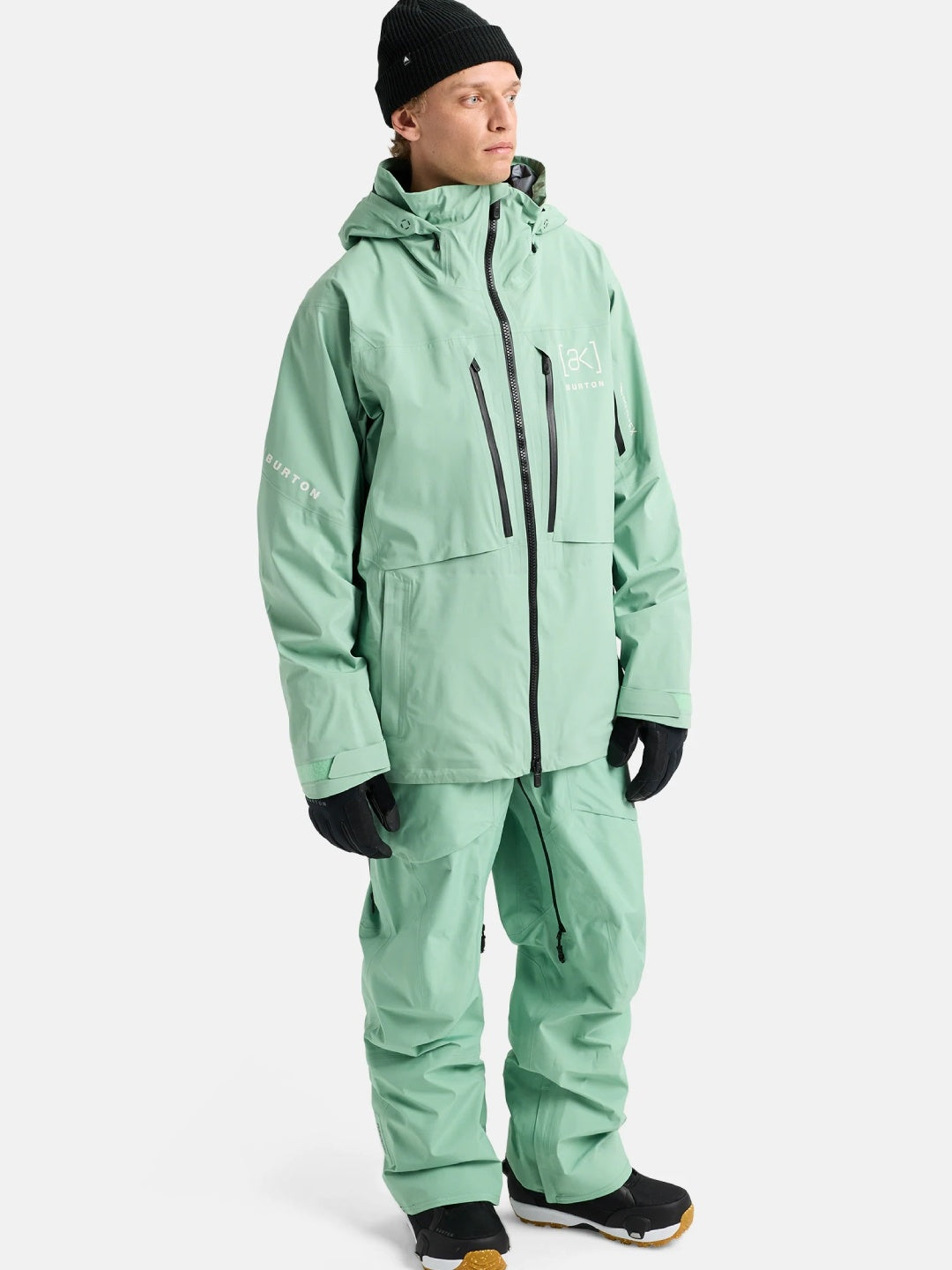 25/26モデル Men's [ak] Hover GORE‑TEX C-Knit 3L Jacket #SOFT SAGE [100131]｜BURTON