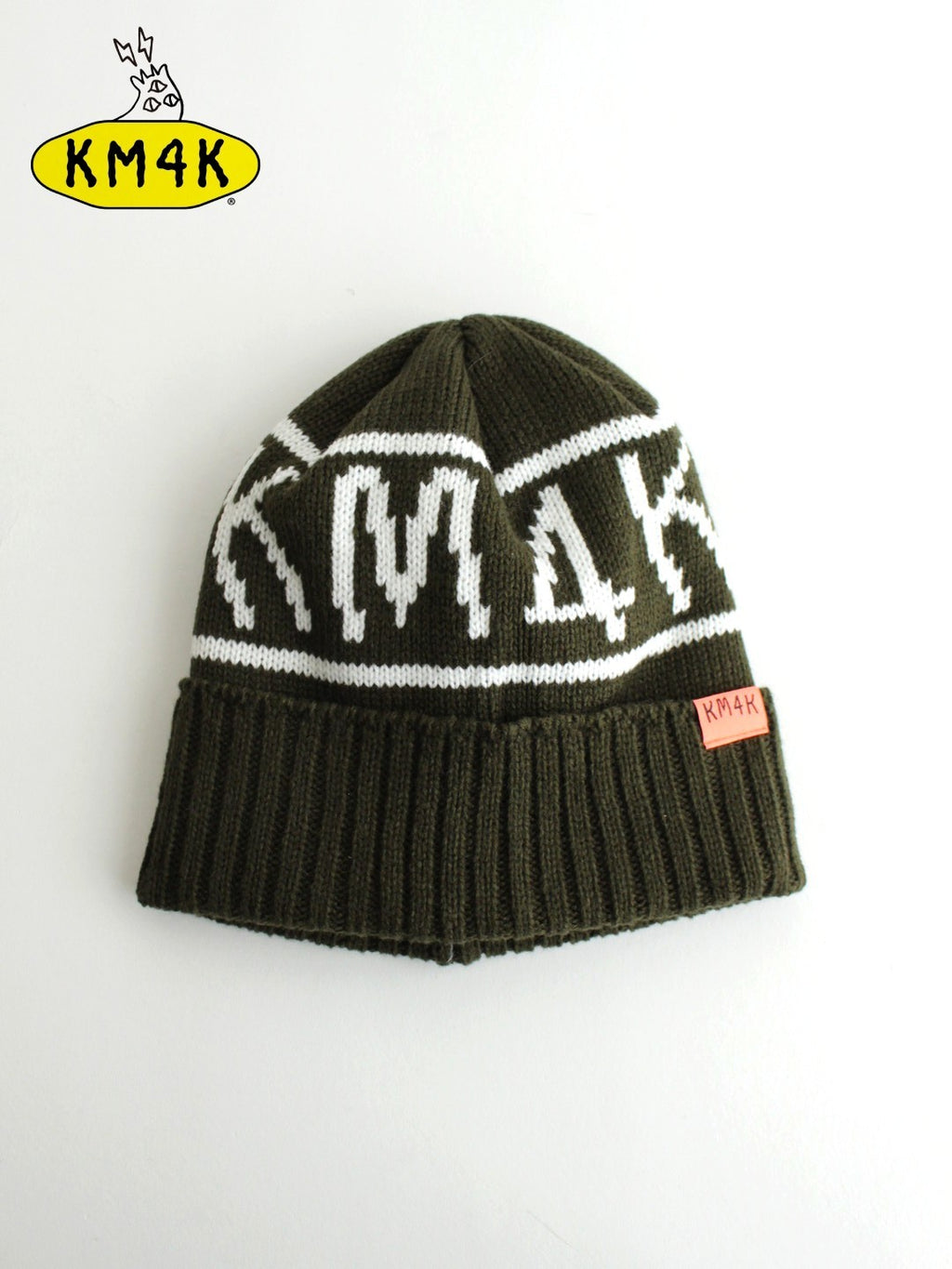 TEAM MANAGER BEANIE #D.GREEN｜KM4K【W_10】