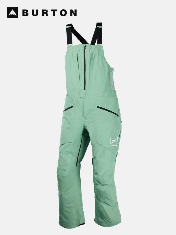 25/26モデル Men's [ak] Freebird GORE‑TEX 3L Bib Pants #SOFT SAGE [100241]｜BURTON