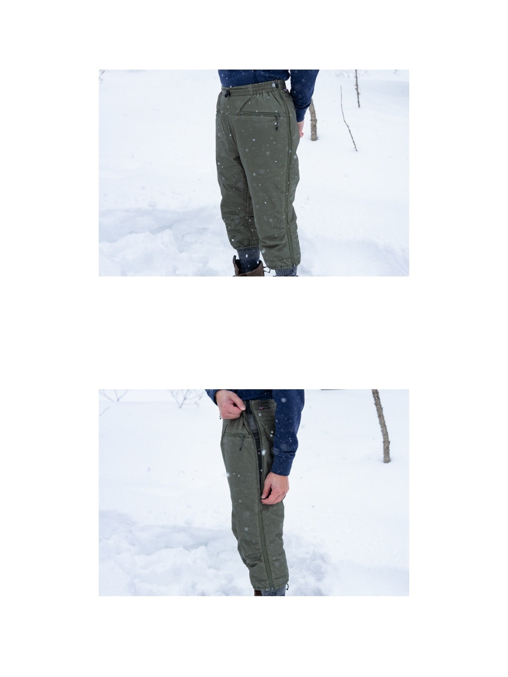 25/26モデル INSULATION HALF ZIP PANTS #STONE GRAY [PRM-26445]｜P.RHYTHM