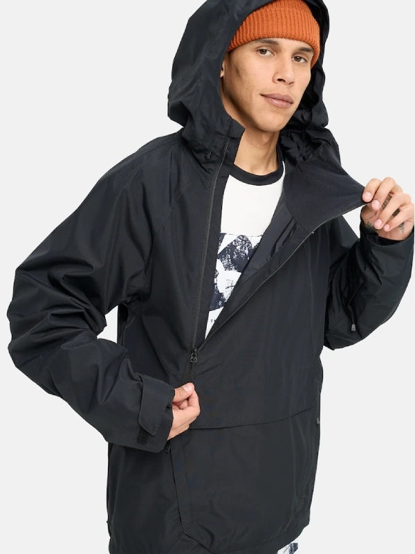 25/26モデル Men's Reserve 2L Relaxed Anorak Jacket #TRUE BLACK [302591]｜BURTON