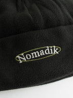 25/26モデル FLEECE BEANIE #BLACK｜NOMADIK